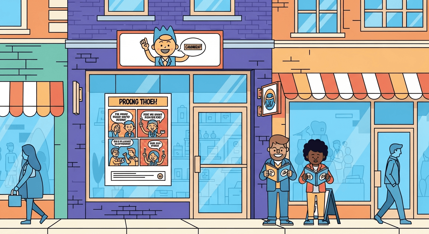 Comic Book Marketing for Small Business