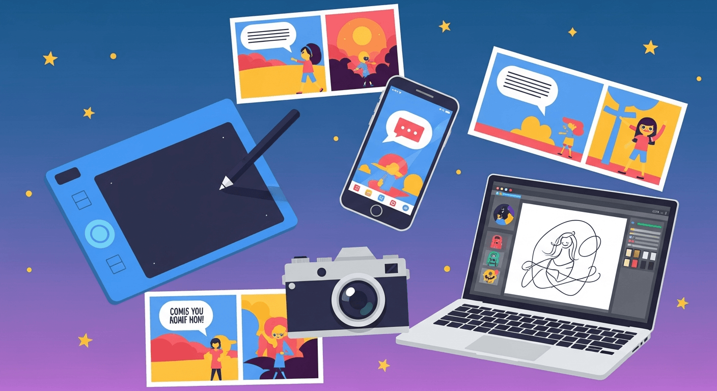 5 Free Ways to Make Comics Online in 2026 (No Drawing)