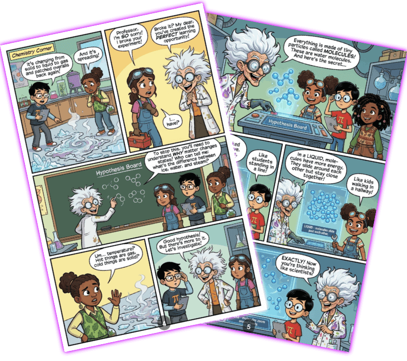 AI Generated Comic Panel