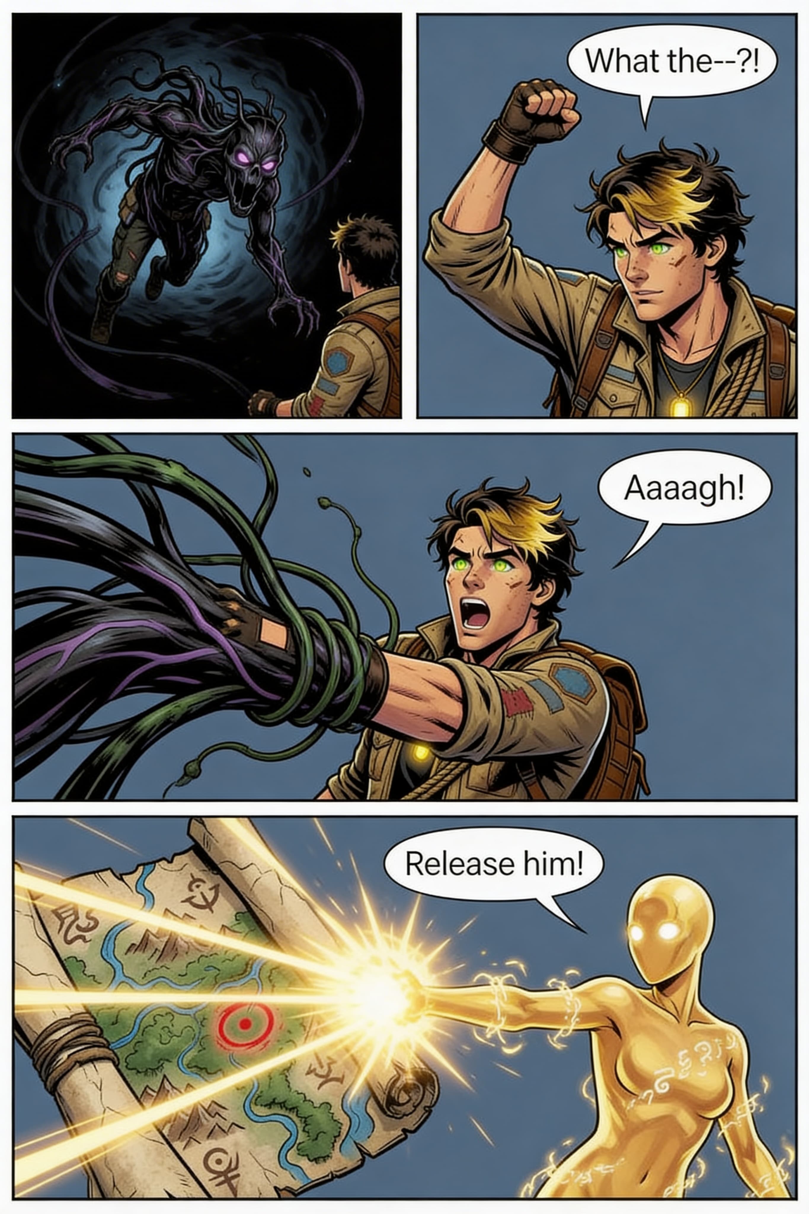 Interior Page — Action Scene — Express mode