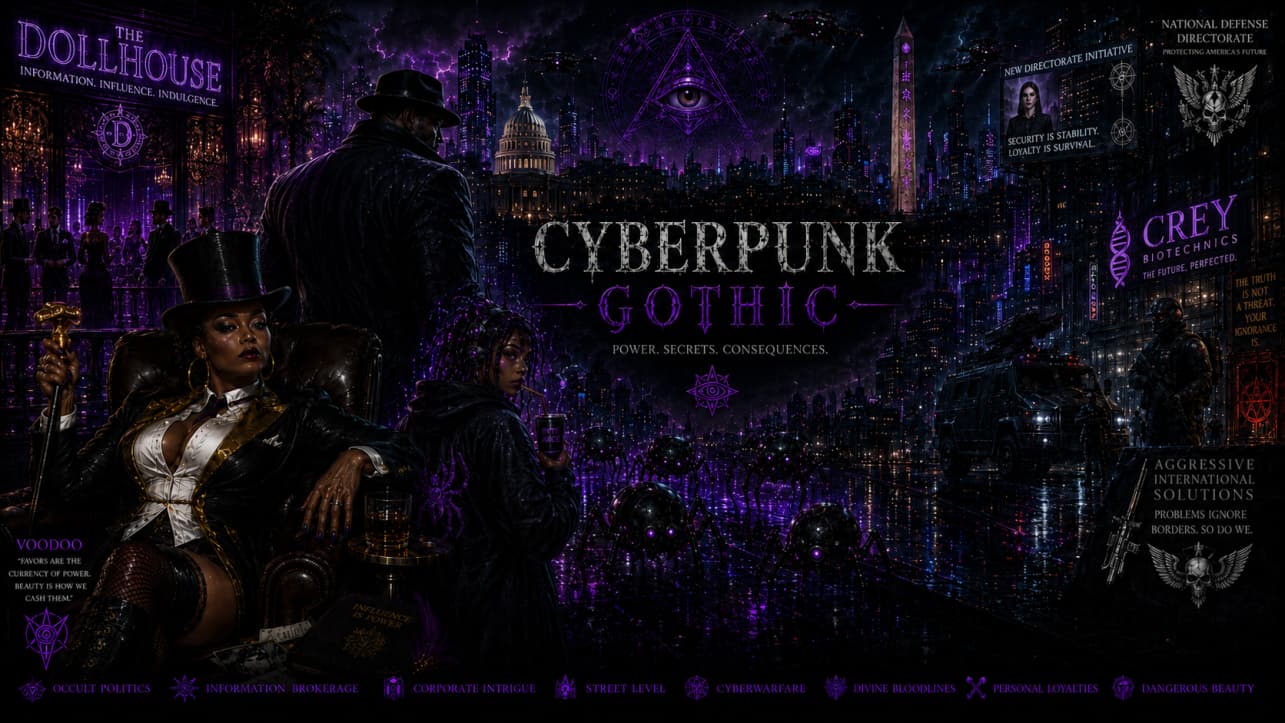 Cyberpunk Gothic banner