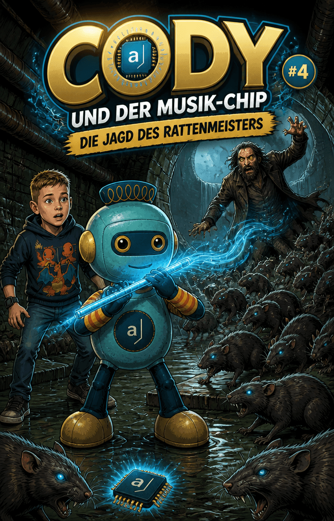 Cover of Cody und der Musik-Chip – Die Jagd des Rattenmeisters“ - Cody