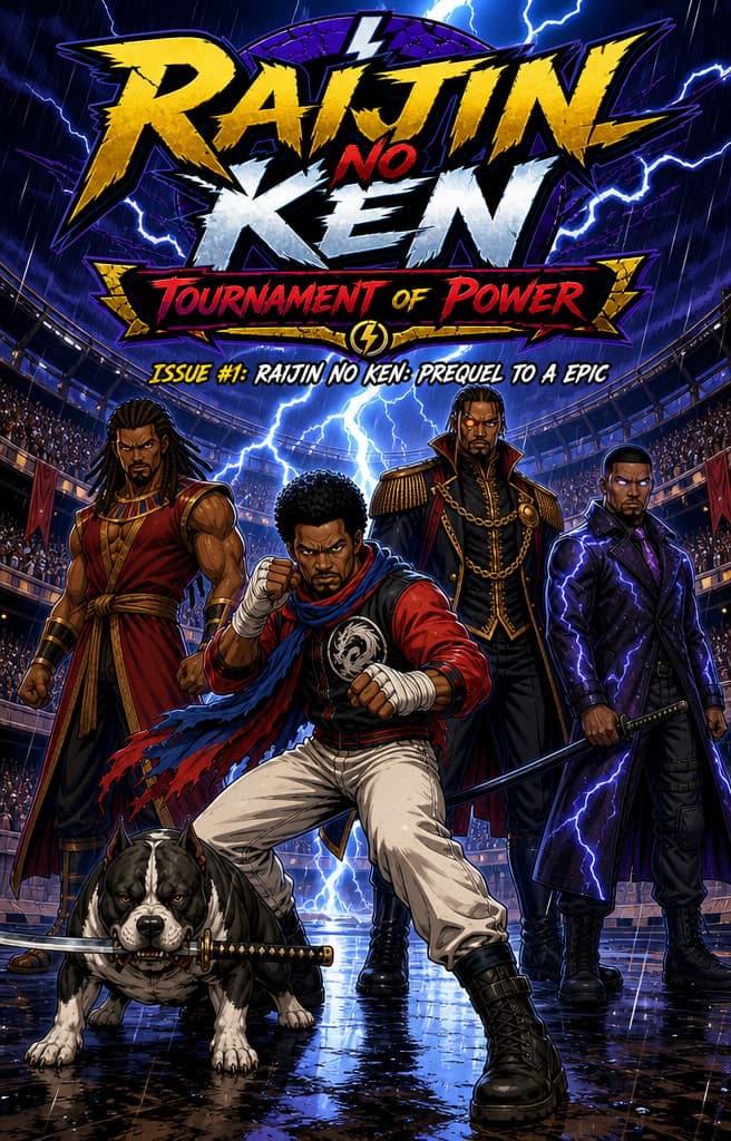 Cover of Raijin no Ken: Prequel to a Epic - Raijin no Ken: Tournament of Power