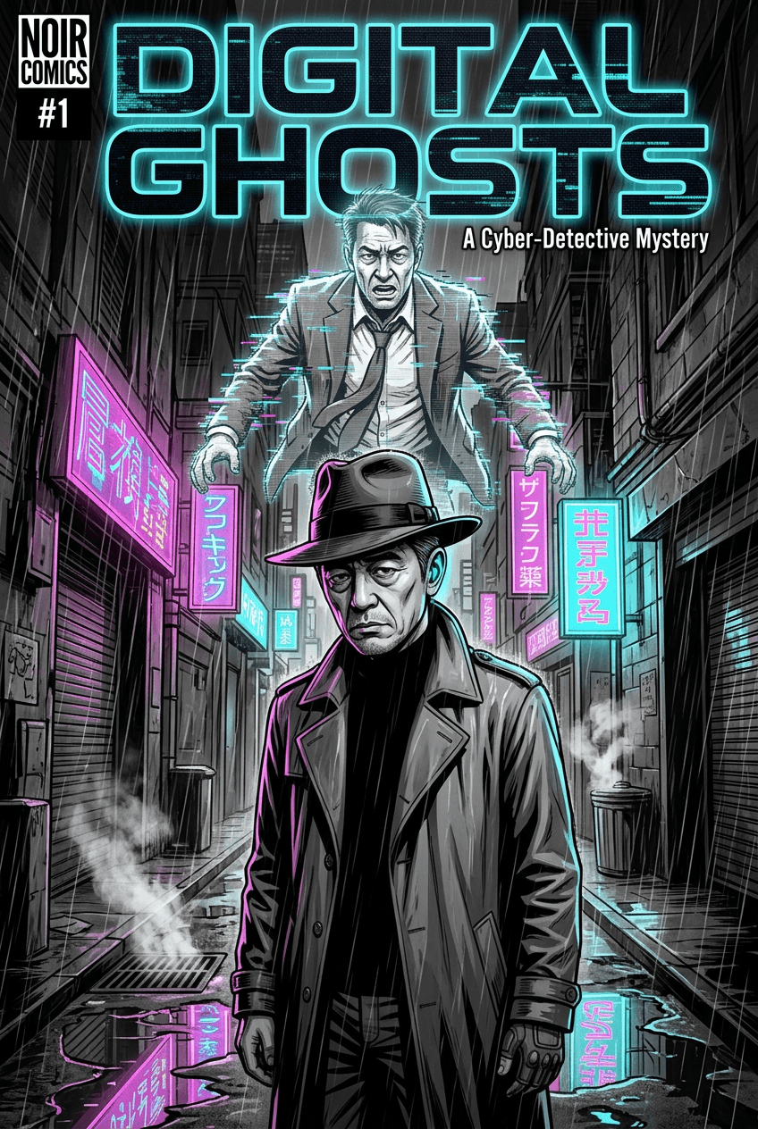 Cover of Digital Ghosts - Digital Ghosts