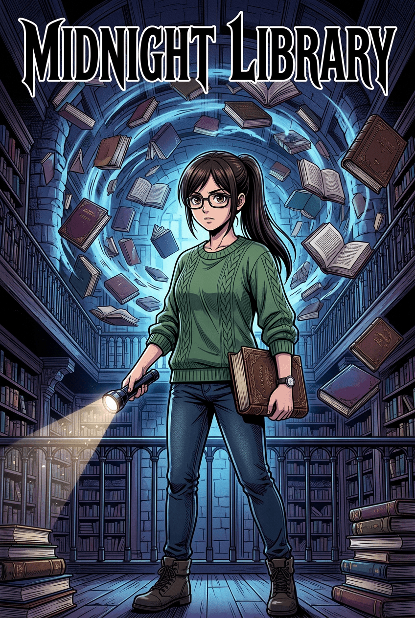 Cover of Midnight Library - Midnight Library