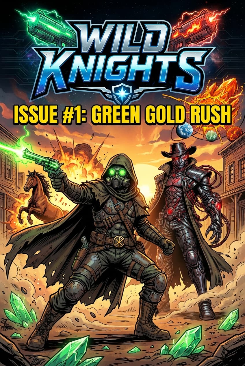 Cover of Green Gold Rush - Wild Knights