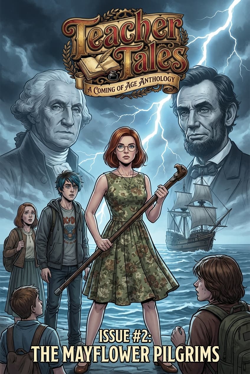 Cover of The Mayflower Pilgrims - Teacher Tales