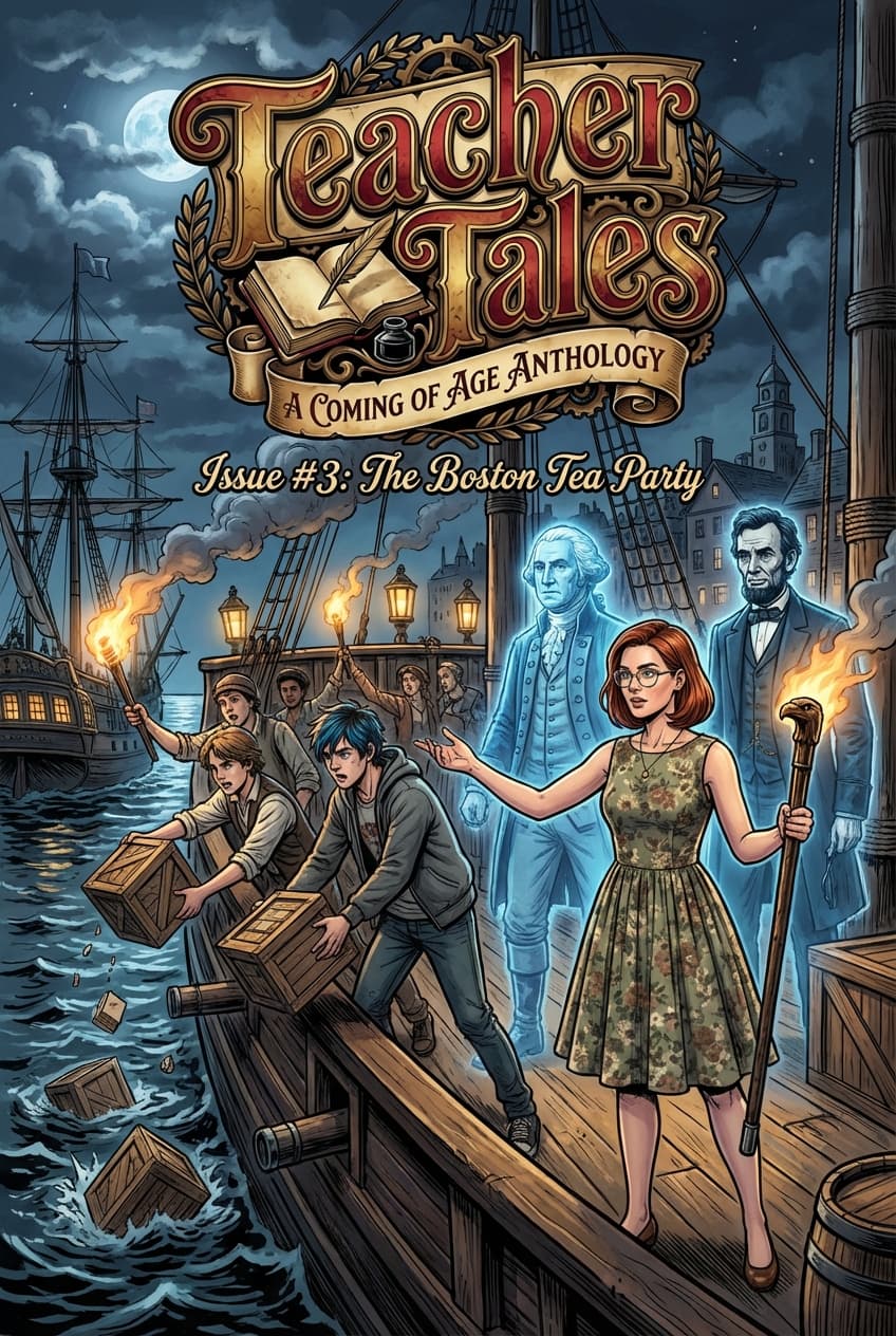 Cover of The Boston Tea Party - Teacher Tales
