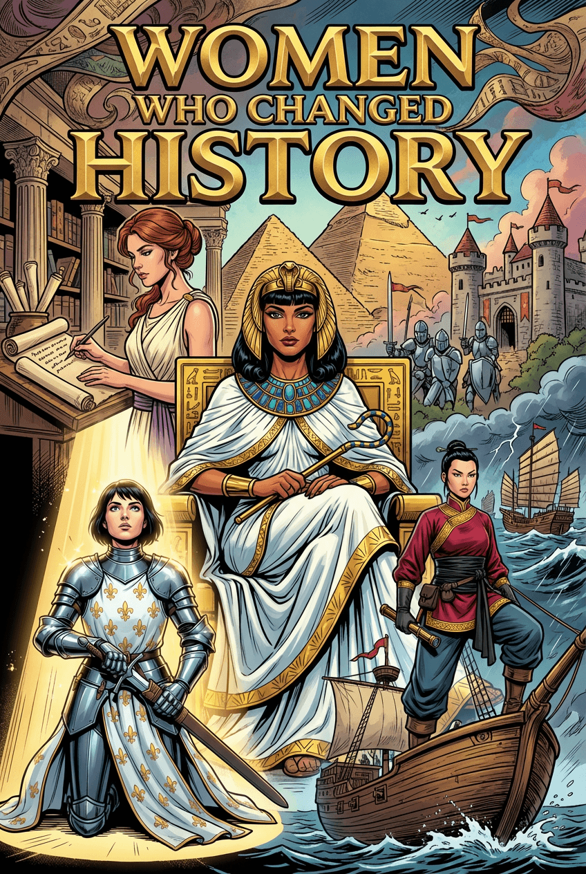 Cover of Women Who Changed History - People who changed history