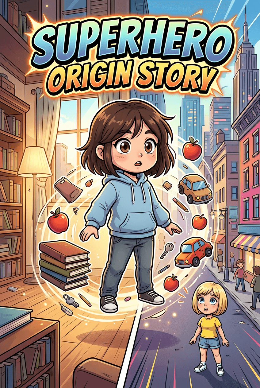 Cover of Superhero Origin Story - Superhero Origin Story