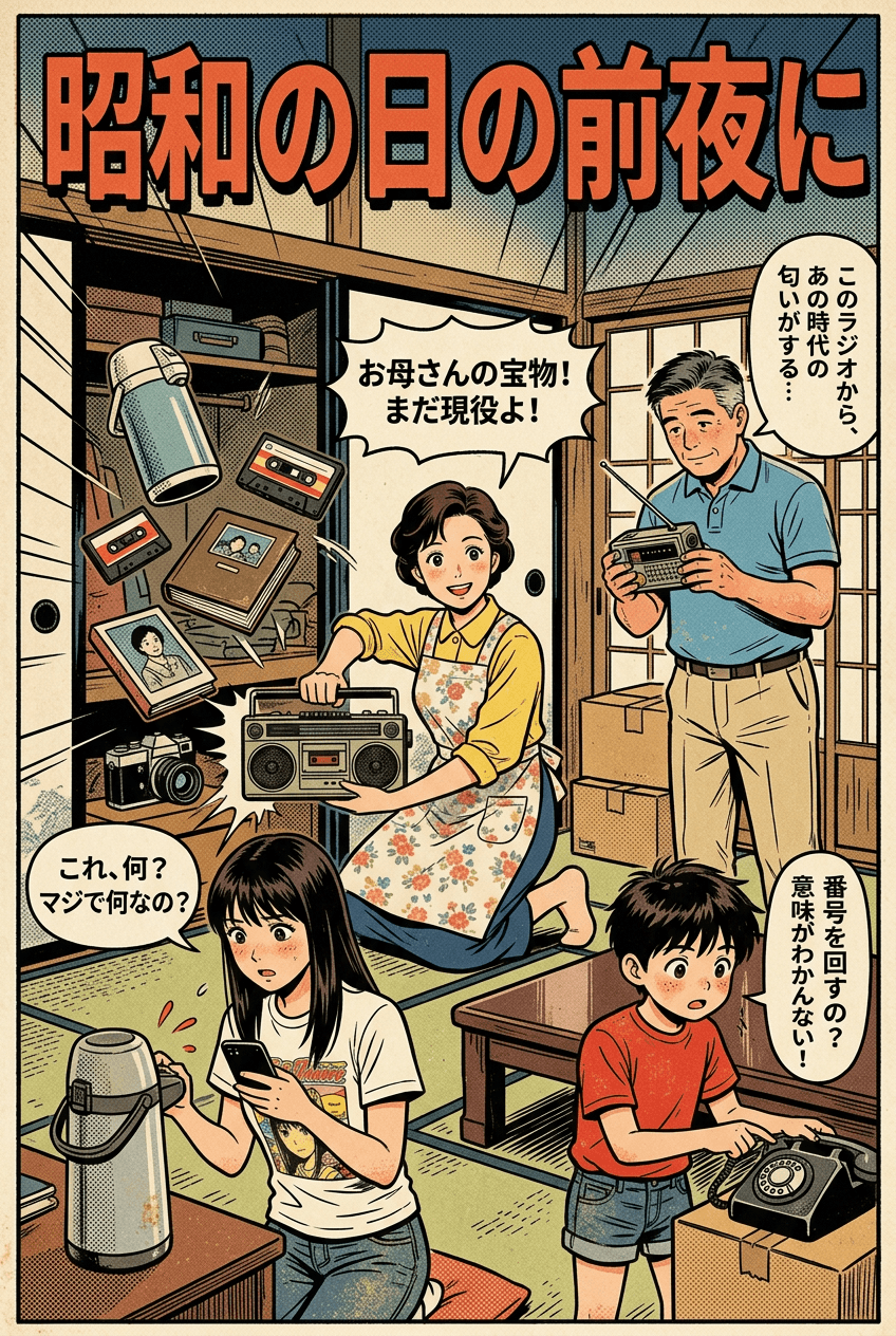 Cover of 昭和の日の前夜に - 昭和の日の前夜に