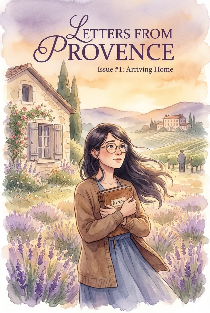 Cover of Arriving Home - Letters from Provence