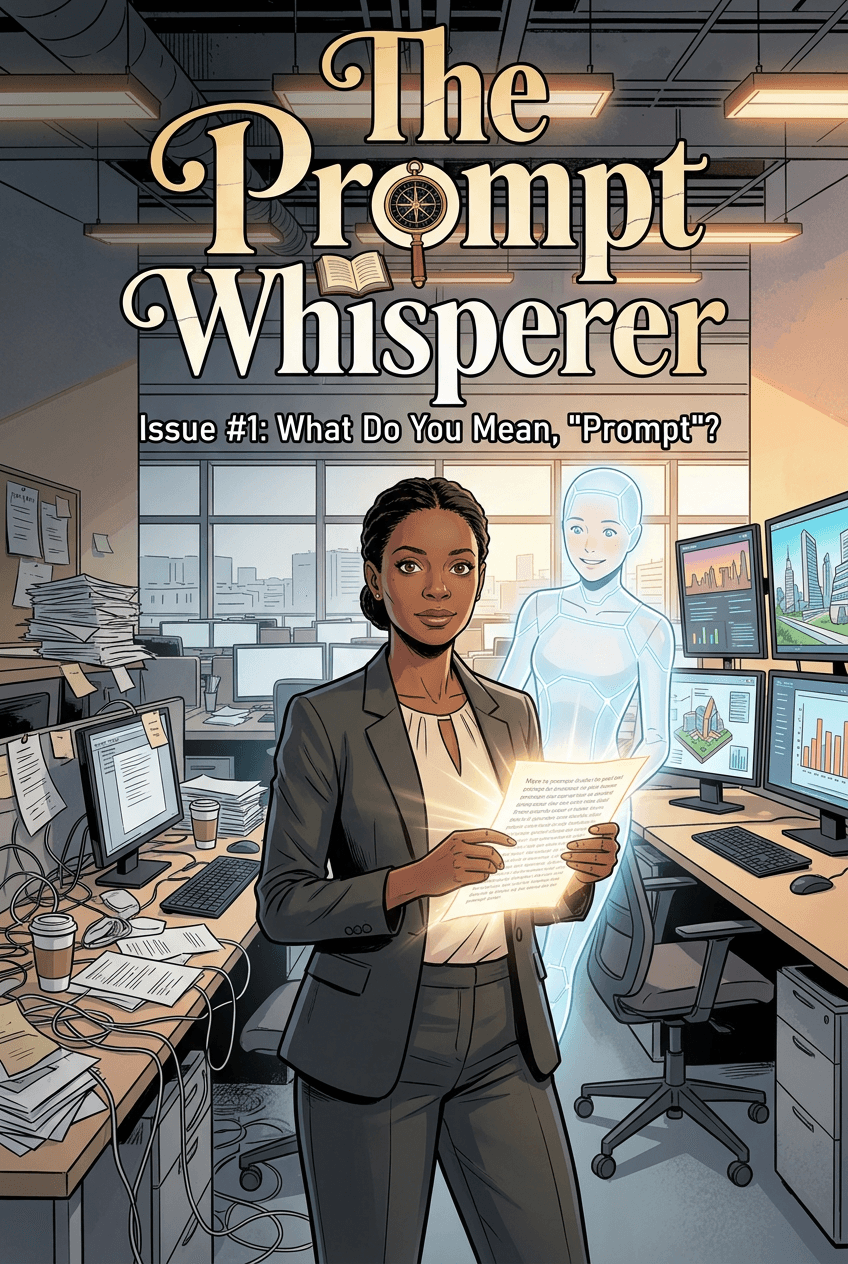 Cover of The Prompt Whisperer — Issue #1: What Do You Mean, "Prompt"? - The Prompt Whisperer
