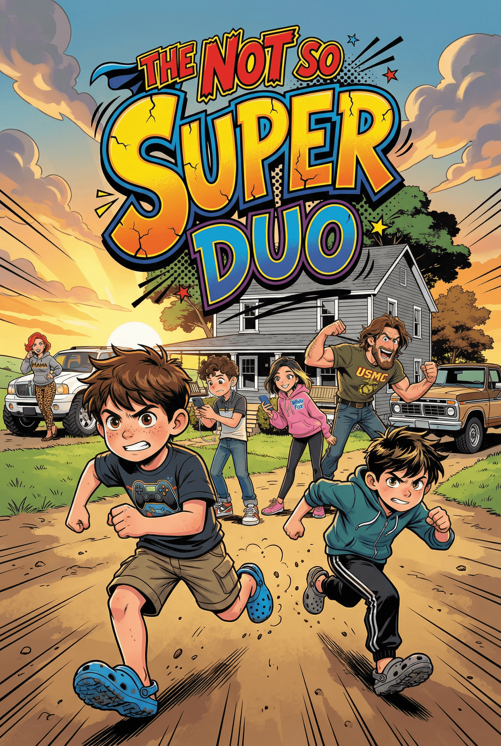 Cover of The Not So Super Duo - The Not So Super Duo